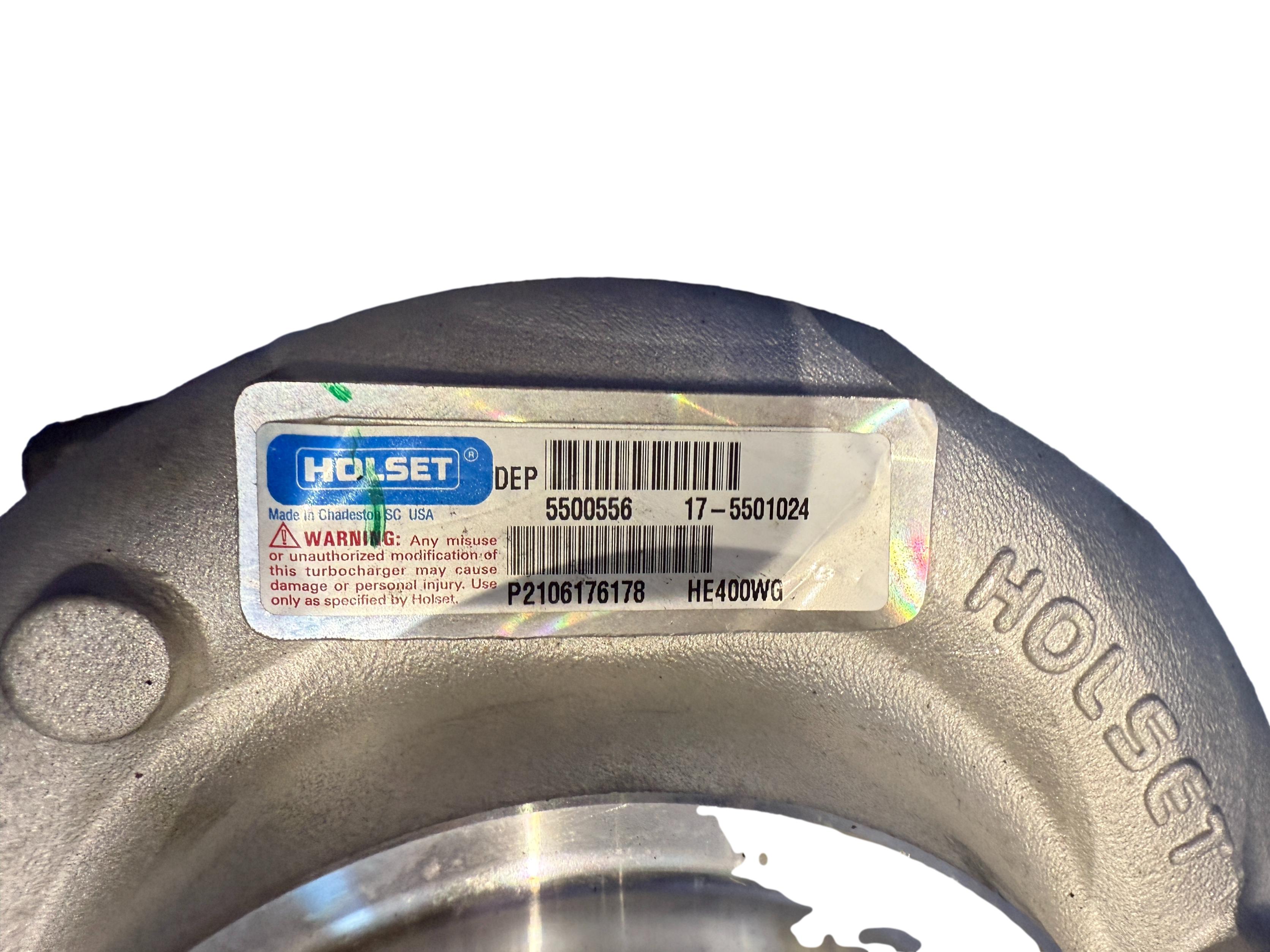 Holset Turbocharger HE400WG 5500556 5501024 10cm CUMMINS QSL