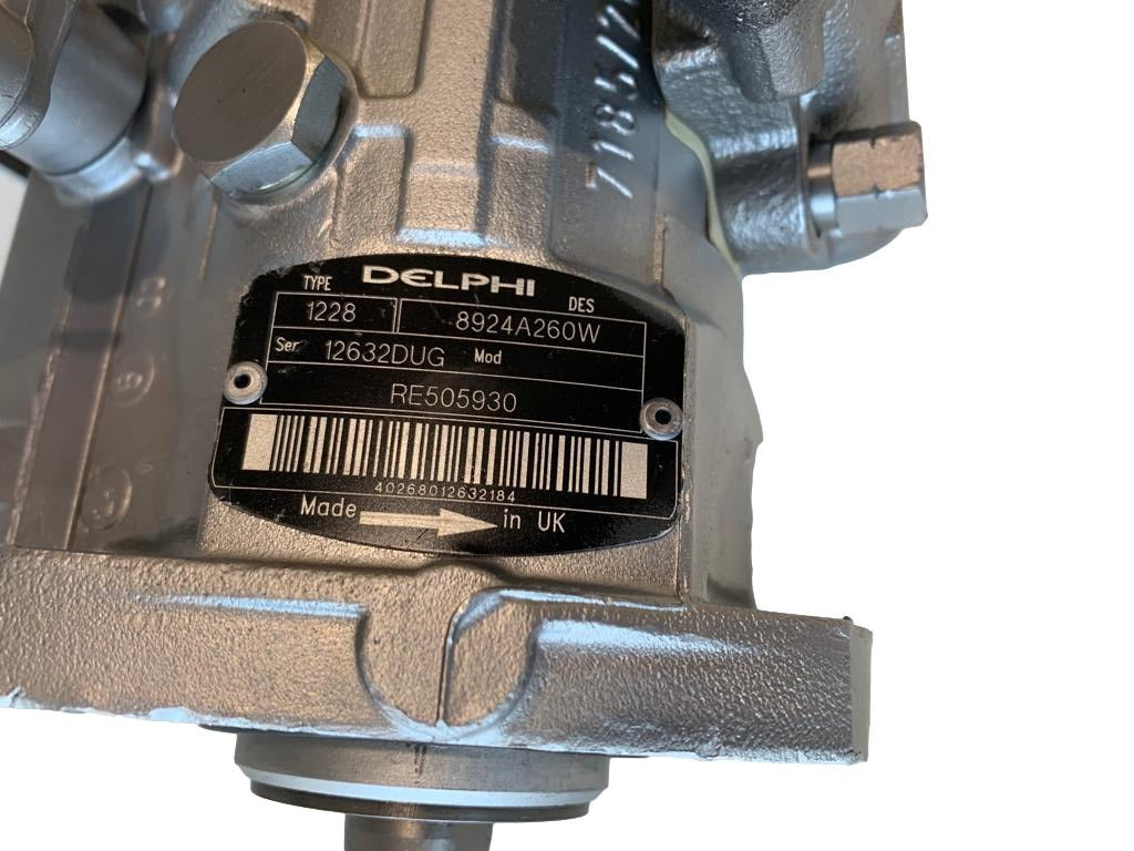 John Deere Delphi Diesel Fuel Injection Pump 8924A260W RE505930