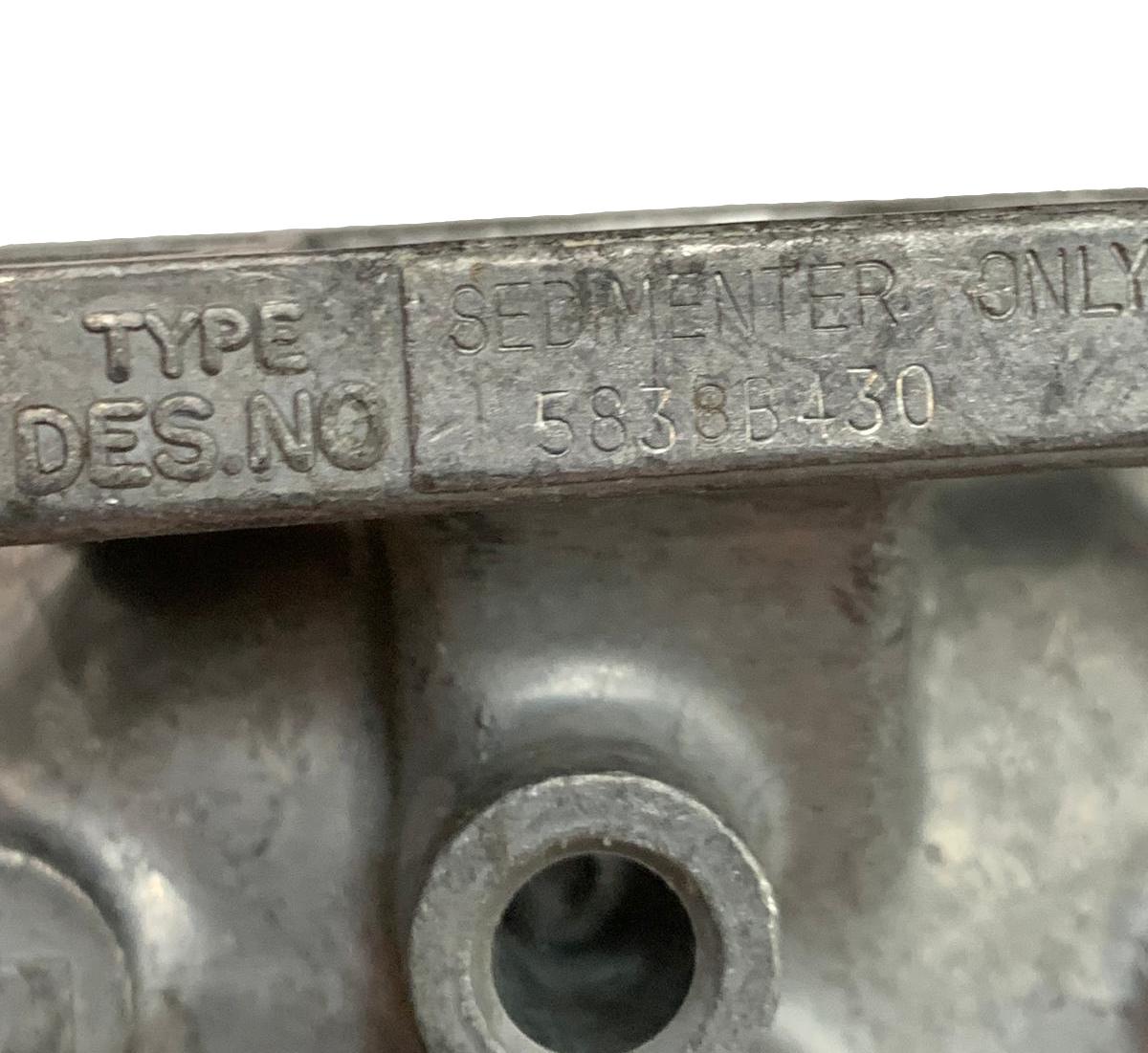 Lucas Delphi Filter Sedimenter Unit 5838B430