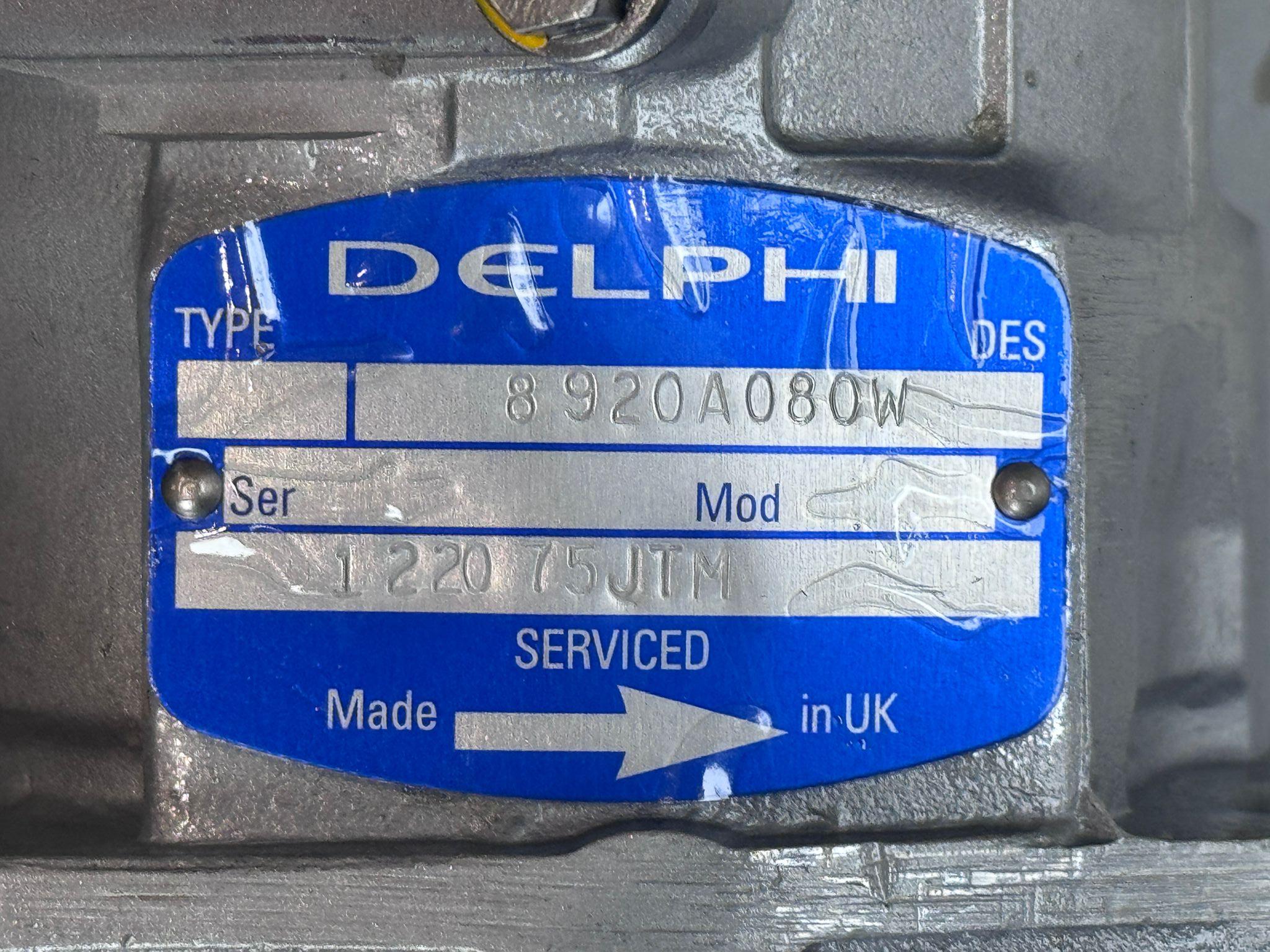 8920A083W Delphi Diesel Fuel Injection Pump