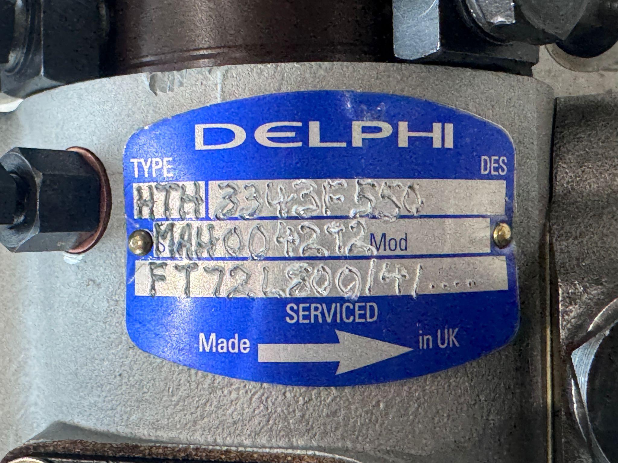 3343F550 Lucas CAV/Delphi Diesel Injection Pump