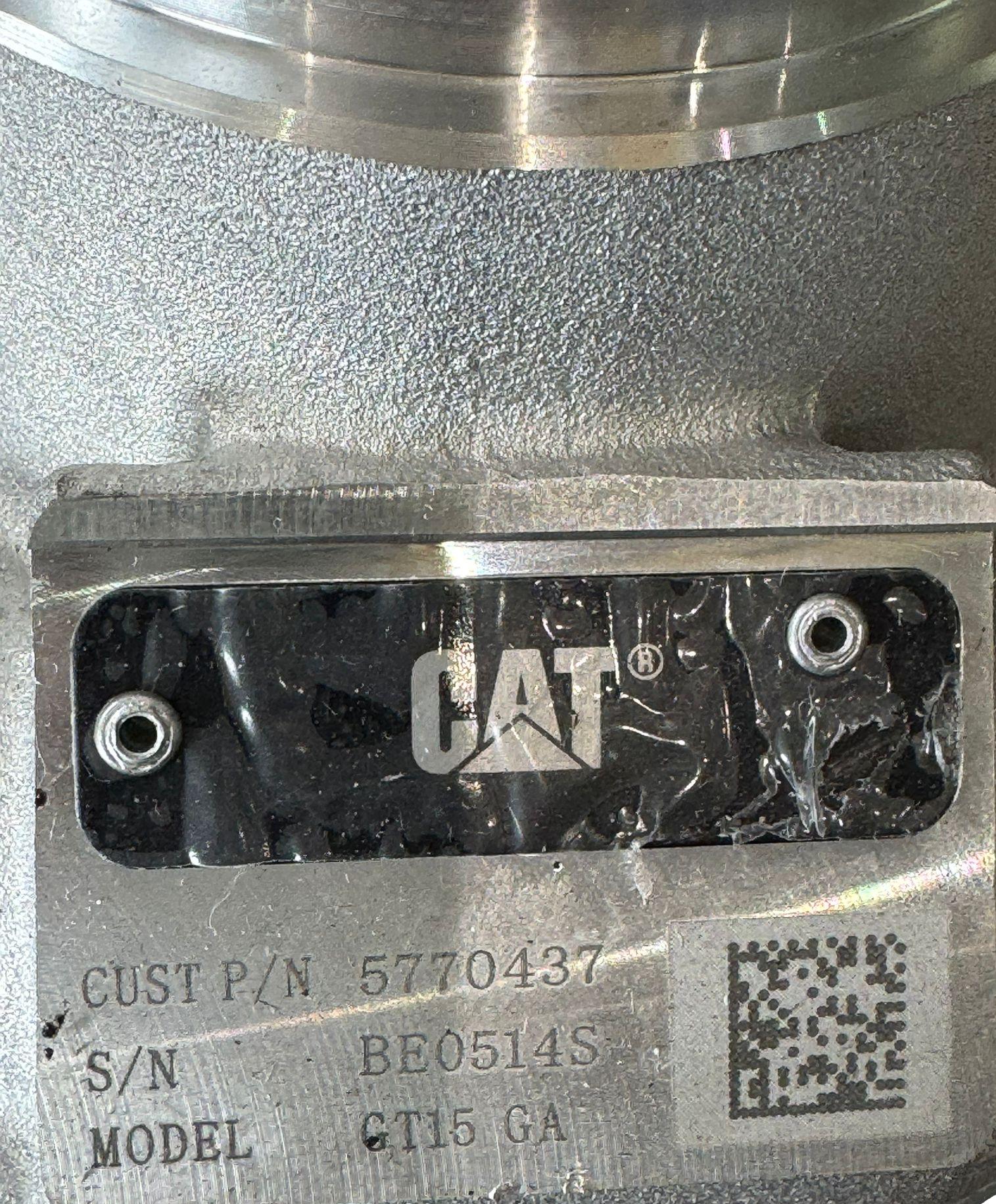 Caterpillar Turbocharger 5770437 BE0514S GT15 GA New Take-off