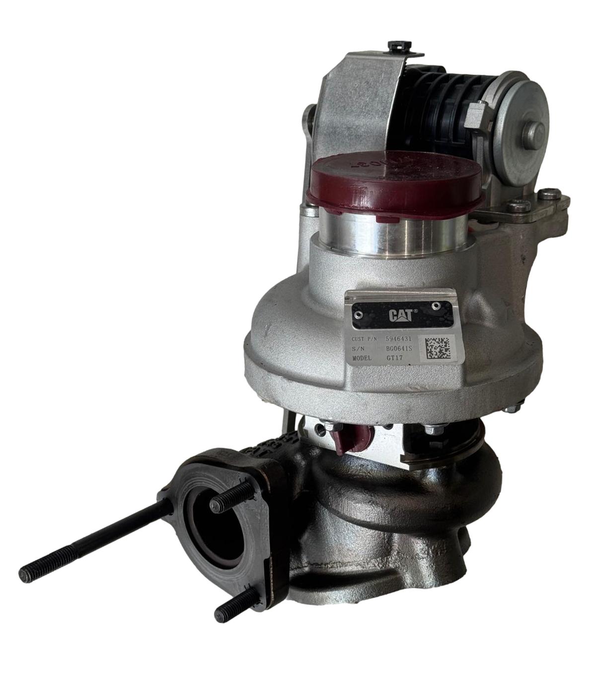 Caterpillar Turbocharger 5946431 BG0641S GT17 New Take-off