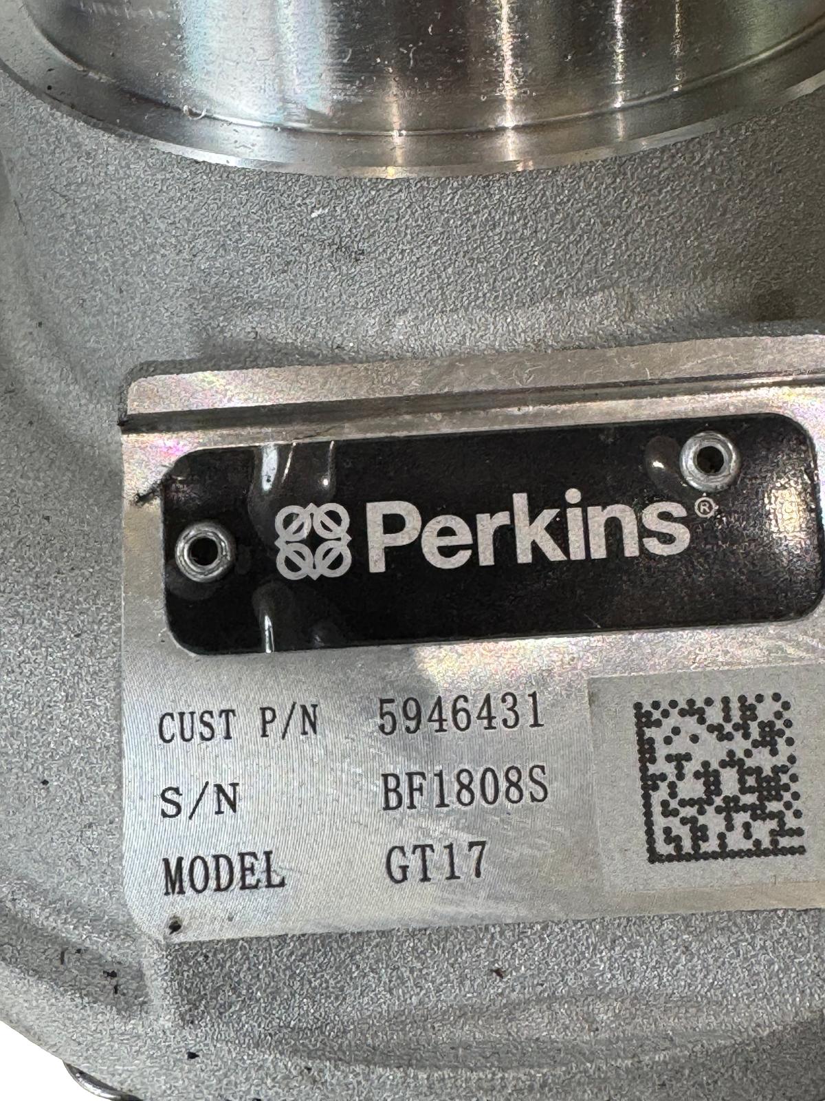 Perkins Turbocharger 5946431 BF1808S GT17 New Take-off