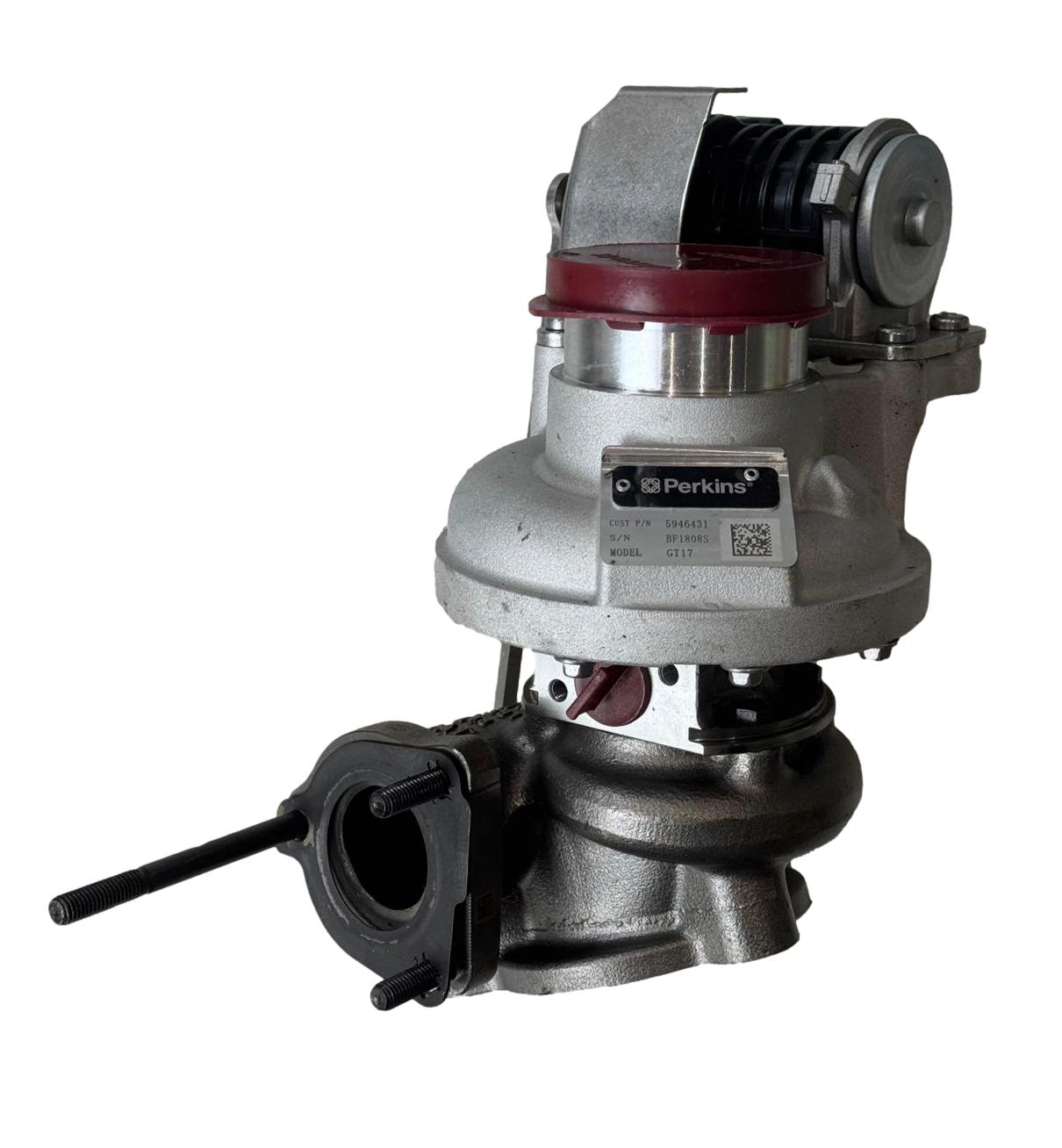 Perkins Turbocharger 5946431 BF1808S GT17 New Take-off