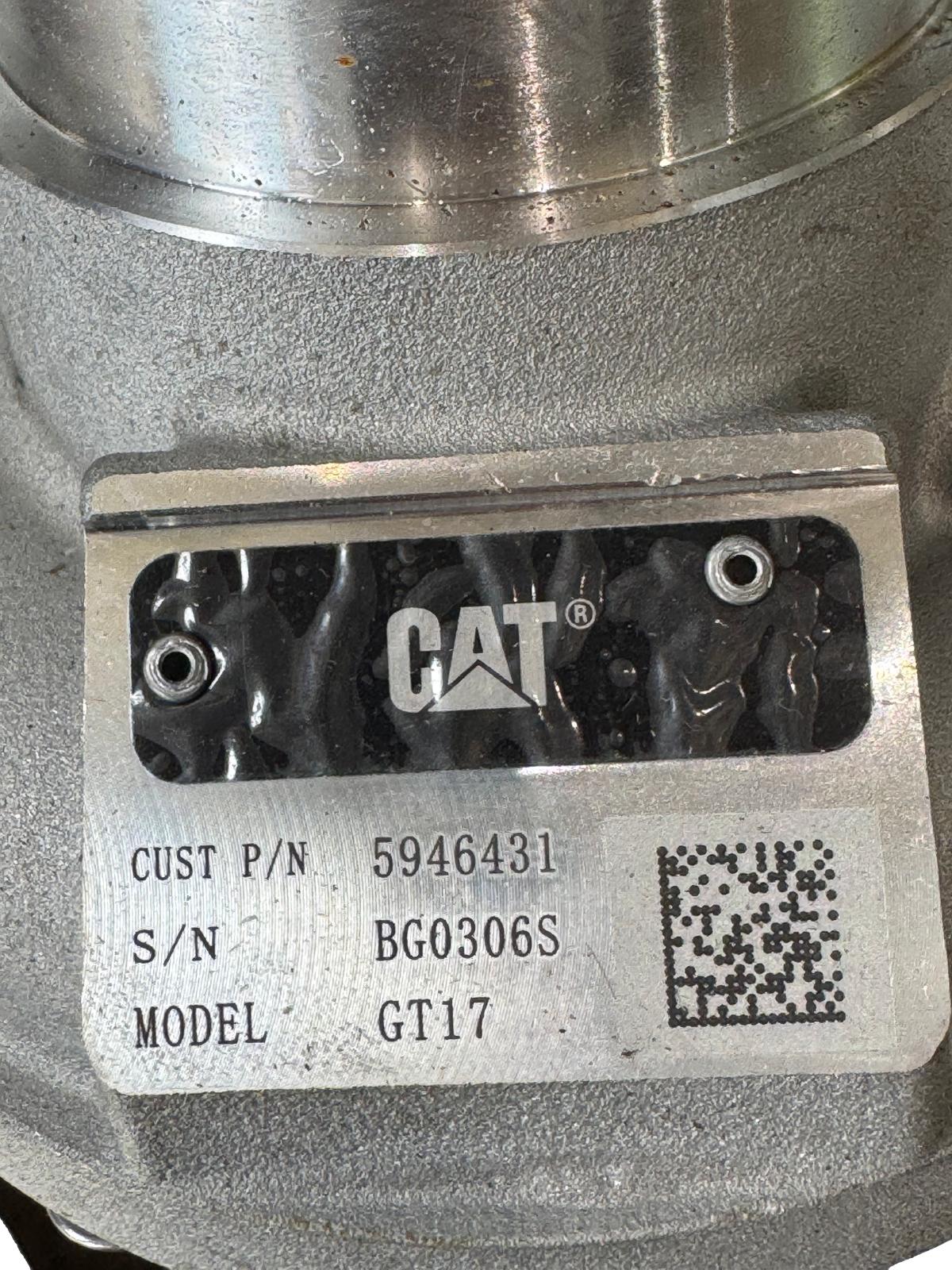 Caterpillar Turbocharger 5946431 BG0306S GT17 New Take-off