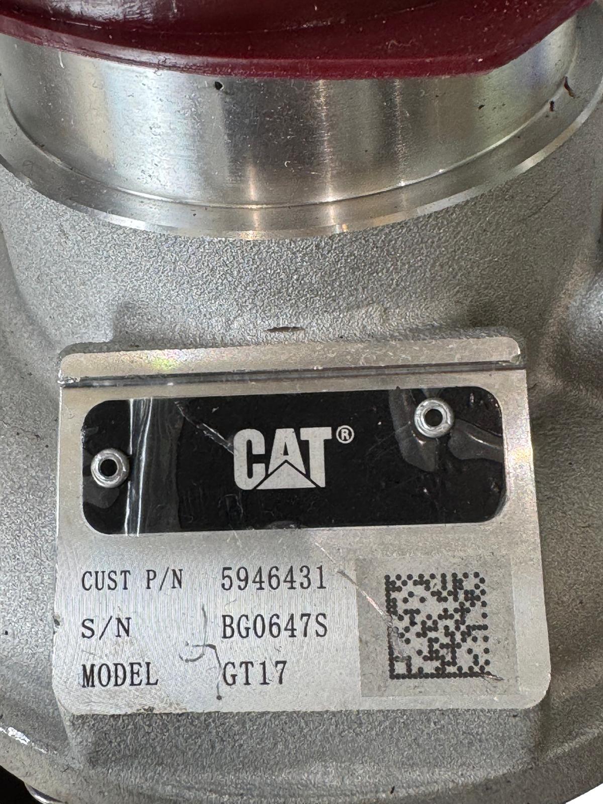 Caterpillar Turbocharger 5946431 BG0647S GT17 New Take-off
