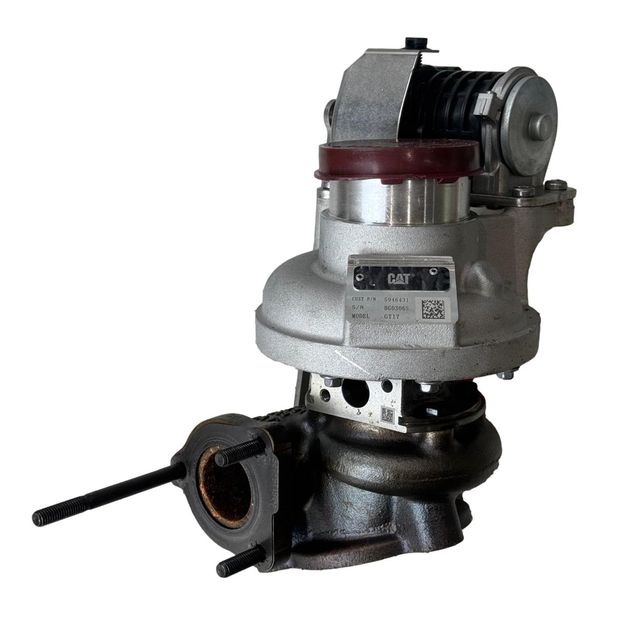 Caterpillar Turbocharger 5946431 BG0306S GT17 New Take-off