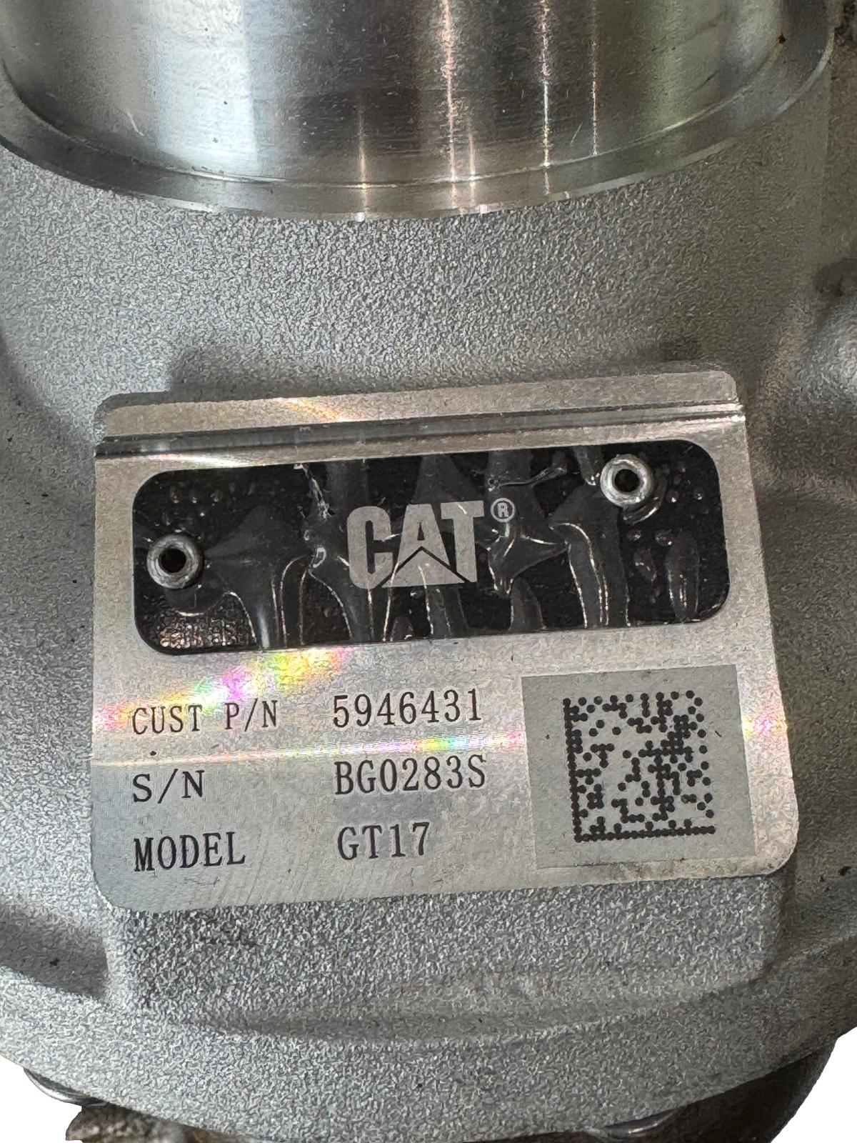 Caterpillar Turbocharger 5946431 BG0283S GT17 New Take-off