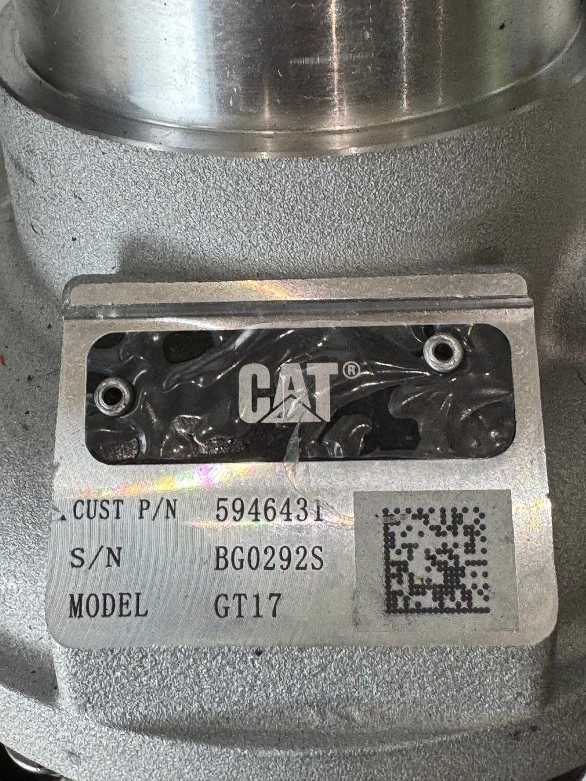 Caterpillar Turbocharger 5946431 BG0292S GT17 New Take-off