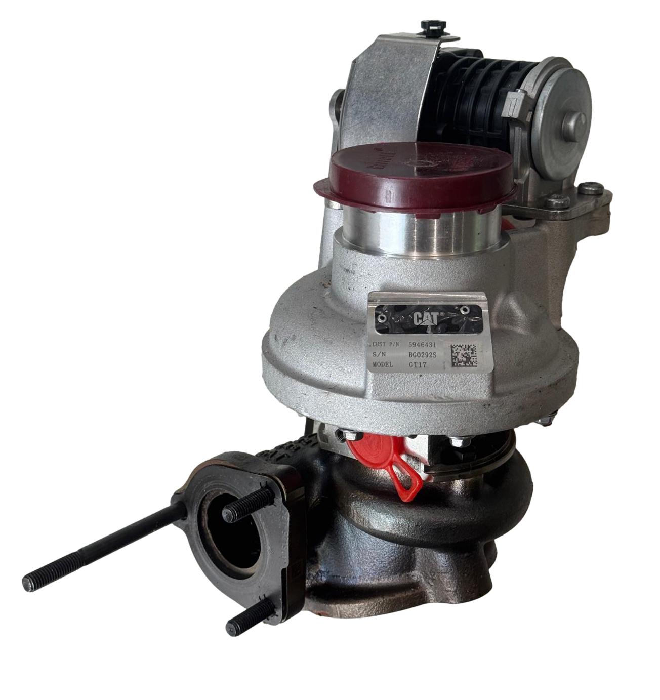 Caterpillar Turbocharger 5946431 BG0292S GT17 New Take-off
