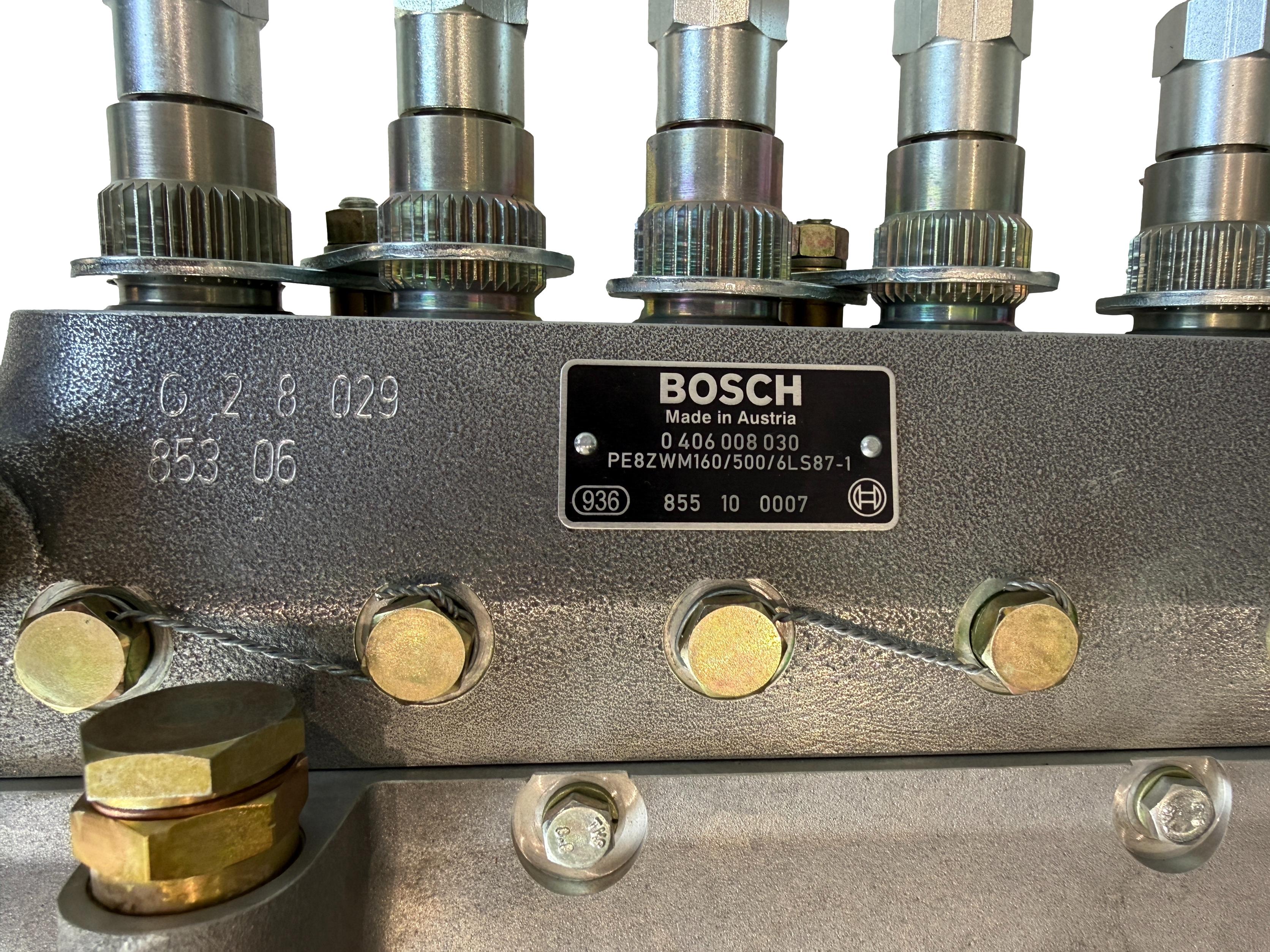 Bosch In-line Diesel Injection Pump 0406008030 PE8ZWM160/500/6LS87-1