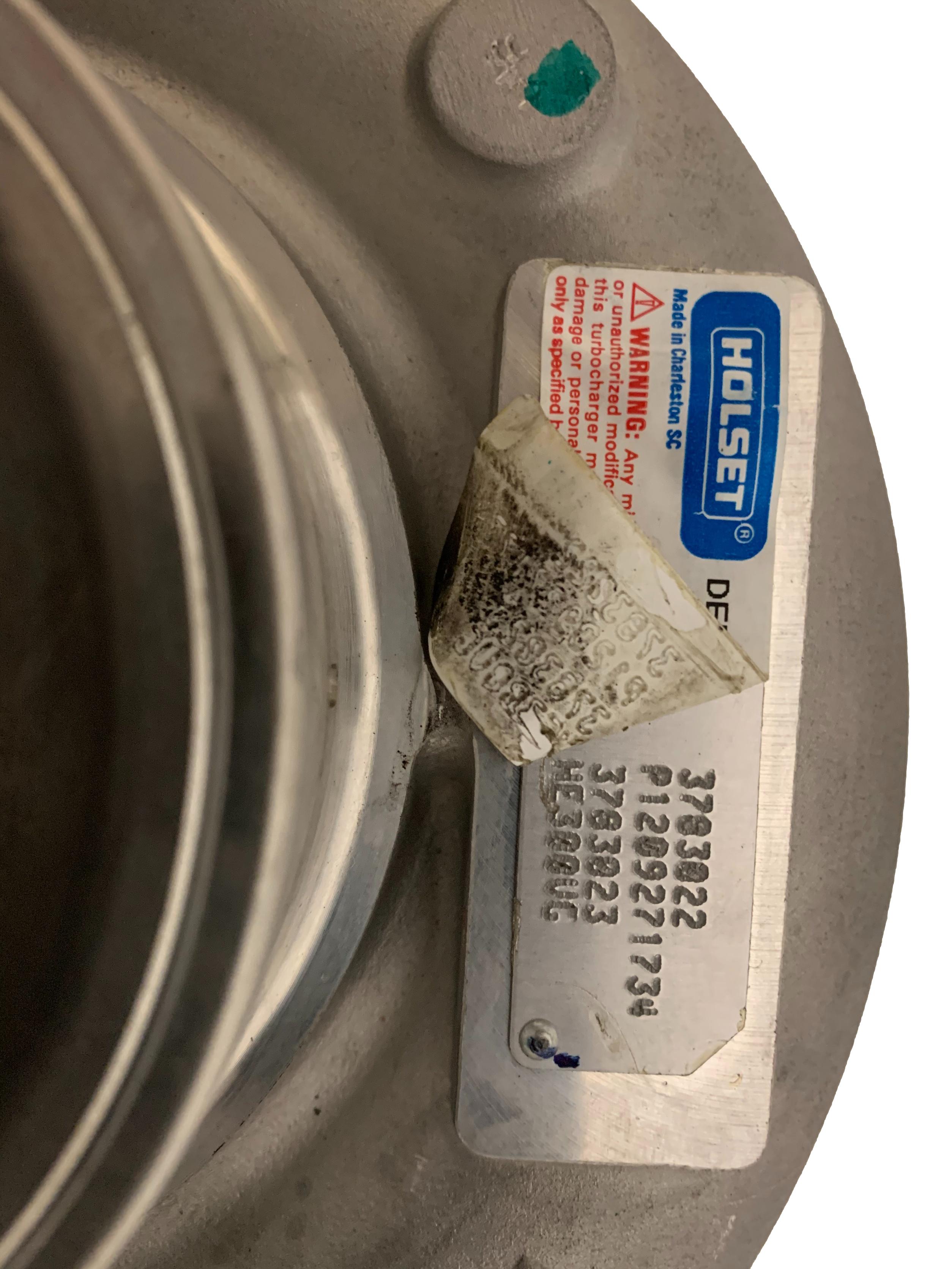 Turbocharger Holset HE300VG 3783023 3783022