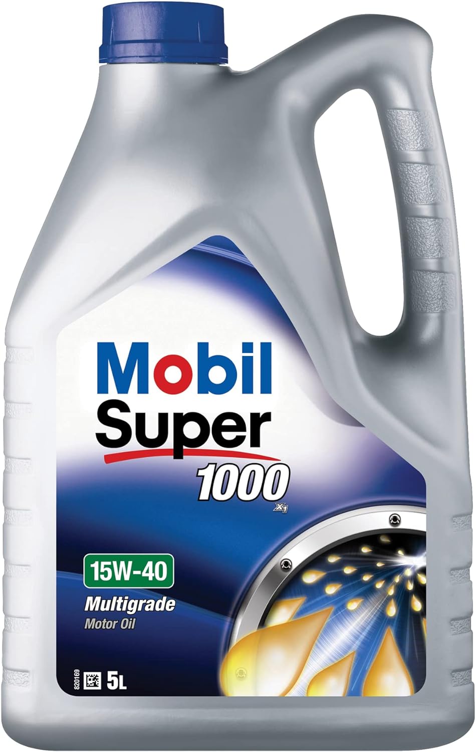 Mobil Super 1000 X1 15W-40 Multigrade Motor Oil, 5L
