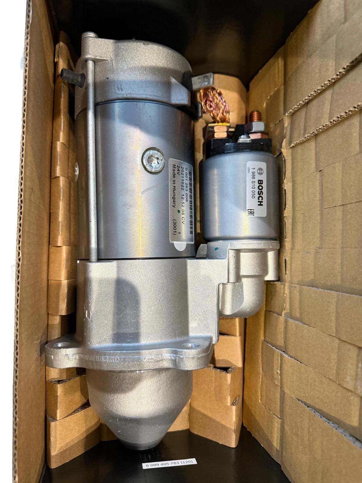 Bosch 1986S10050 Starter Motor – 24 V 4 kW Heavy-Duty Automotive Engine Starter