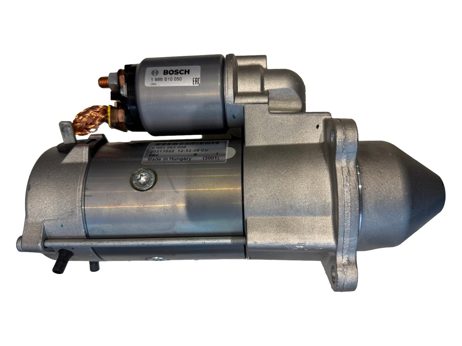 Bosch 1986S10050 Starter Motor – 24 V 4 kW Heavy-Duty Automotive Engine Starter
