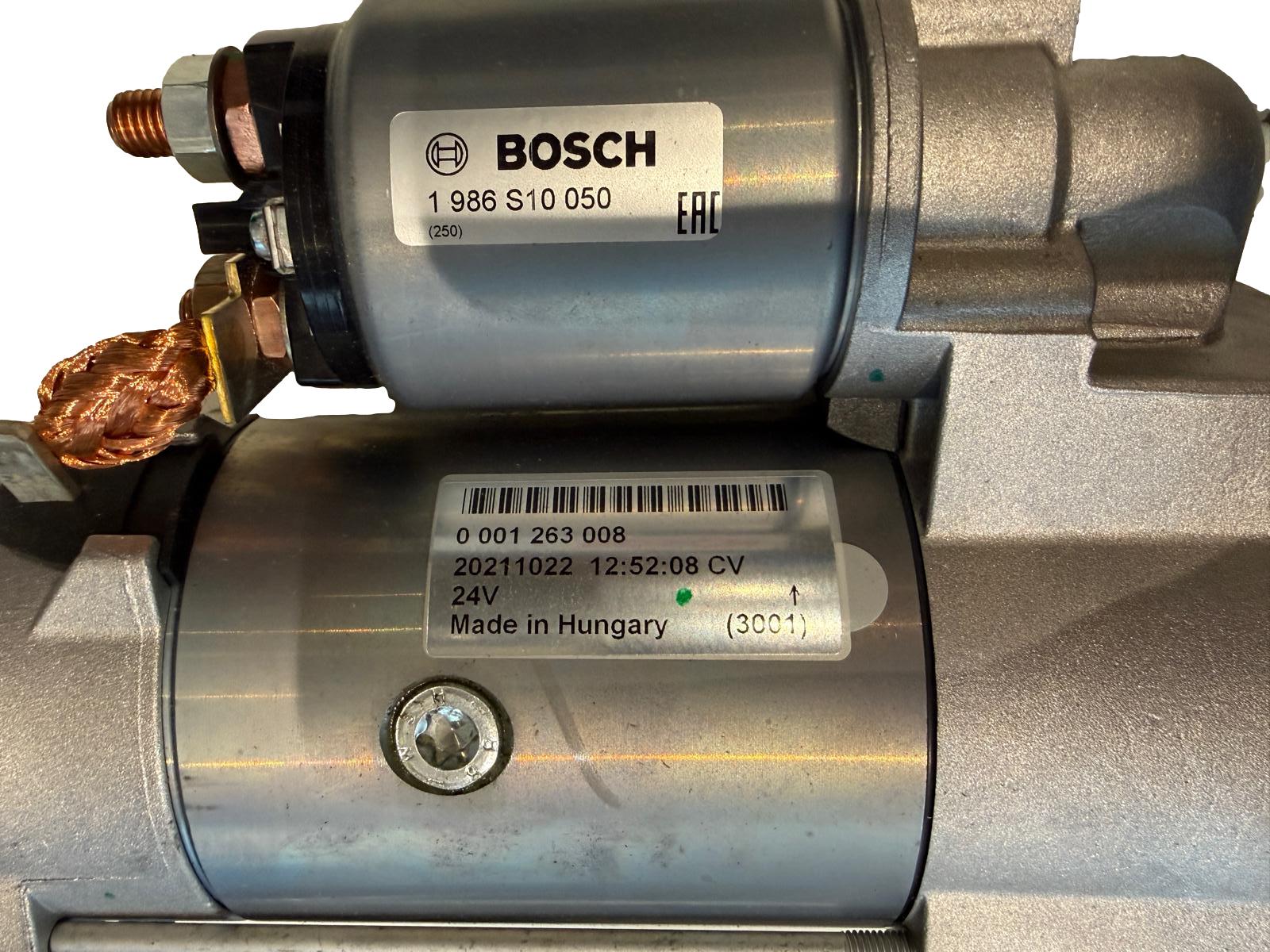 Bosch 1986S10050 Starter Motor – 24 V 4 kW Heavy-Duty Automotive Engine Starter